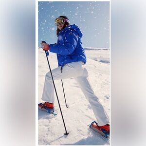 Free People FP Movement Valencia Ski Flares NWT White High Rise Pants Apres Ski